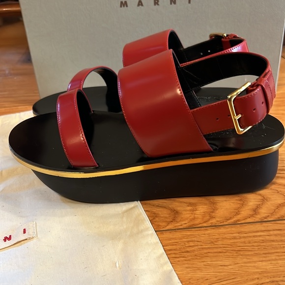 Marni Platform Sandals - Picture 7 of 13